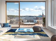 main image for ad Modern Abstract Area Rug Large and Small Sizes Available
