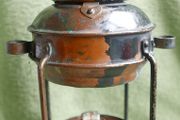 Antique Ship Anchor Brass Copper  Maritime Nautical Lamp Lantern