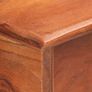 Sideboard 135x35x75 cm Solid Acacia Wood Image 4