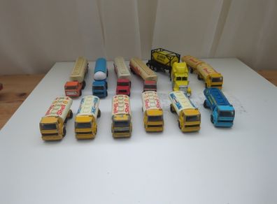 64 Majorette & Die-cast Truck Collection - Shell Tankers & Others
