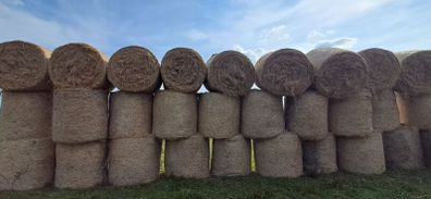 Round bales Hay