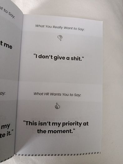 HR Appoved- What to say