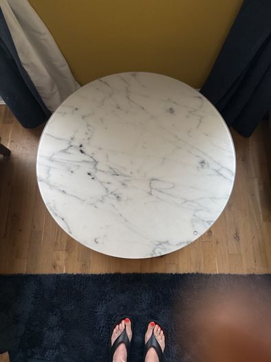 marble style  coffee table