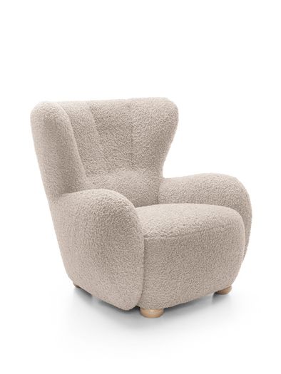 Tidepool Boucle Lounge Chair