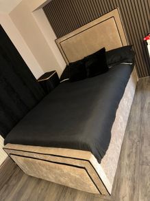 Custom made - 4ft bed ottoman bed