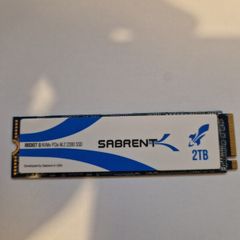 2tb Sabrent Rocket Q Nvme Pcie M.2 2280 Ssd