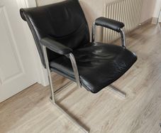 Black Leather Office Chair