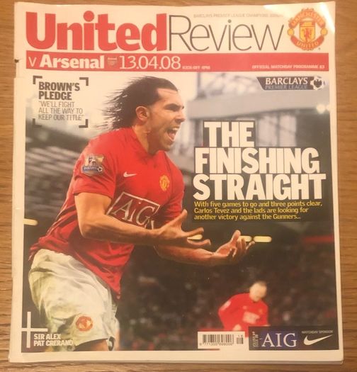 United Review (Utd v Arsenal '08)