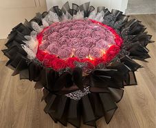 Massive Sparkly Fluffy Forever Flower Bouquet