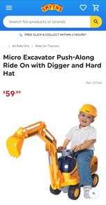 Kids Mini Digger