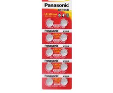 10x Panasonic LR1130 AG10 Alkaline Button Batteries 1.5V