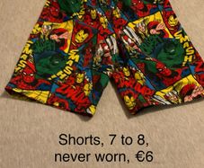 Avengers shorts