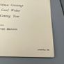 Vintage 1953 CIE Christmas Card Kingsbridge Station Dublin Irish Railway Heuston Image 5