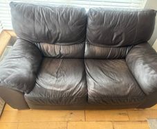 Natuzzi corner sofa suite - couch