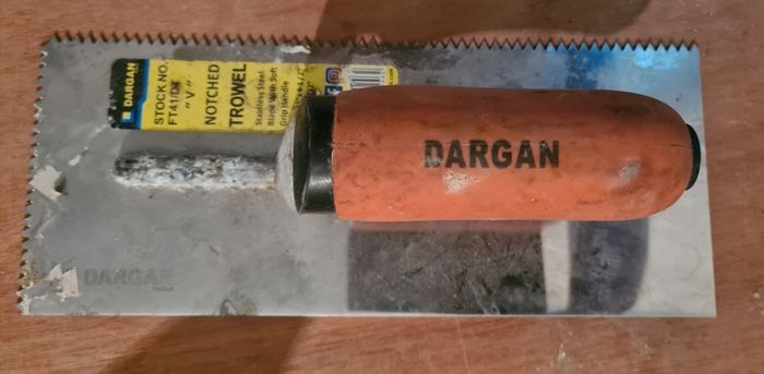 Dargan trowel