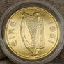 Ireland 1951 Florin 2 Shillings Gold and Silver Plated Coin Image 2