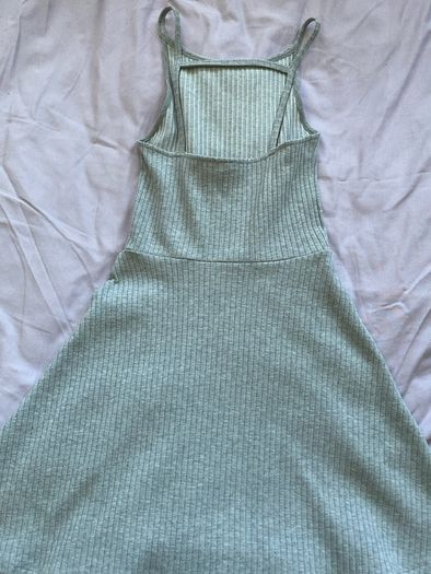 grey skater dress