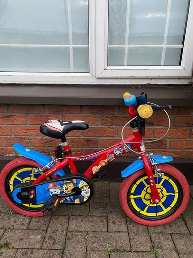 paw patrol bike