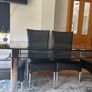 Pre Loved 6 Seater Dining Table with 6 Chairs Image 6