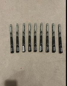 9 golf pride grey grips