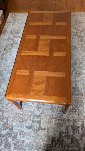 Teak coffee table