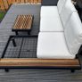 Garden Set with extra cushions and cover - like new Image 3
