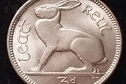 #426 - Ireland - 1956 - 3 Pence - KM.12a - UNC