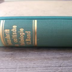 Zeitschrift fur Celtische Philologie. 12 band (volume 12) 1918