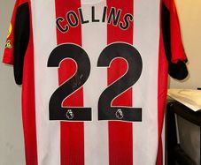 Signed Nathan Collins Jersey