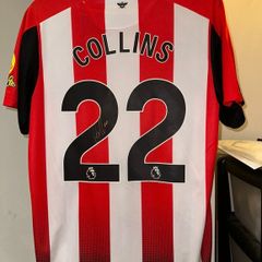 Signed Nathan Collins Jersey