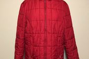 Vintage Tommy Hilfiger Ladies Padded Jacket Winter Coat Size Large UK14 Made In Hong Kong