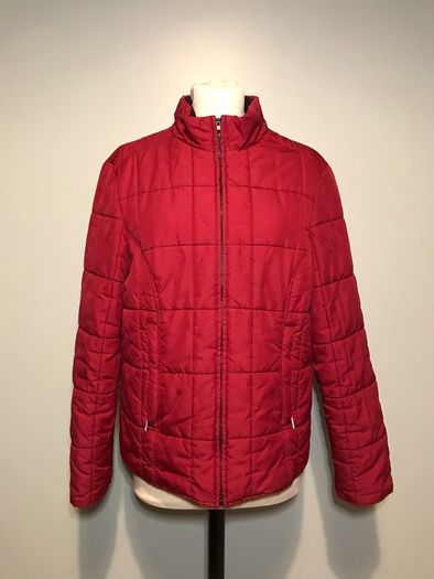 Vintage Tommy Hilfiger Ladies Padded Jacket Winter Coat Size Large UK14 Made In Hong Kong