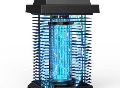 Mosquito Killer 4500V 20W Multifunctional Bug Zapper to Attract Mosquitoes, IPX4 Advanced Waterproof, ABS Plastic + Metal Body, Suitable for Mosquitoes, Houseflies, in Living Room, Bedroom
