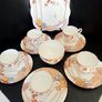 Rare Vintage Royal Grafton Bone China "Arcadia" Tea Set Image 2