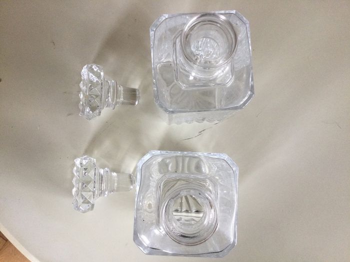 Chrystal - Vintage Decanters X 2