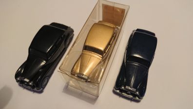 3 Rolls Royce SilverWraith model cars