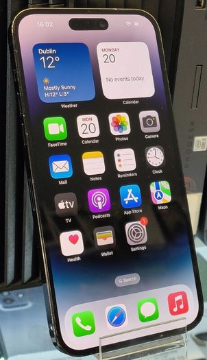 Apple iPhone 14 Pro Max 128GB SimFree Ulocked to All Networks Grey (Battery: 78%) In fully Working Order