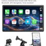 CarPlay system 9" includes wireless adapter & rear camera Image 2