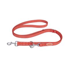 Pet Nova Dog Cat Adjustable Reflective Nylon Leash Lead Red XS - XL