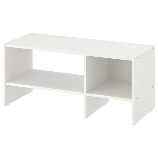 Ikea Baggebo White Tv Bench 90 X 35 X 40 Cm