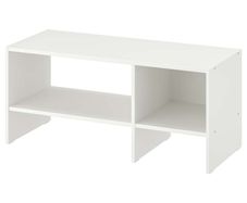 Ikea Baggebo White Tv Bench 90 X 35 X 40 Cm