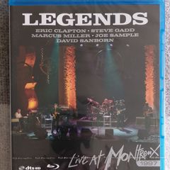 Legends Live At Montreux 1997 Blu Ray NEW SEALED - Eric Clapton, Steve Gadd, Marcus Miller, Joe Sample, David Sanborn OOP
