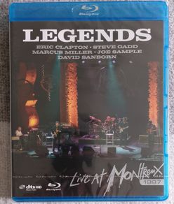 Legends Live At Montreux 1997 Blu Ray NEW SEALED - Eric Clapton, Steve Gadd, Marcus Miller, Joe Sample, David Sanborn OOP