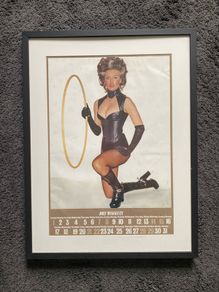 1973 Pirelli Calendar - July Art Framed - 54cm x 73cm