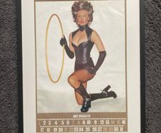 1973 Pirelli Calendar - July Art Framed - 54cm x 73cm