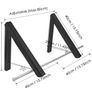 LIVEHITOP Wall Mounted Clothes Rail with Rod. NEW!!! Image 2