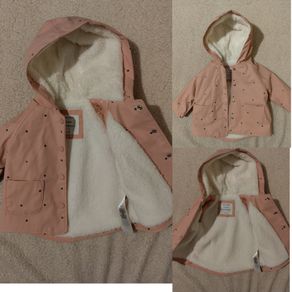 Waterproof Fleece Lined warm Baby Jacket