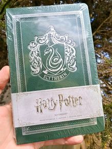 Harry Potter 2017 Slytherin Logo Ruled Notebook 21 x 13 cm Green J. K. Rowling