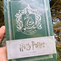 Harry Potter 2017 Slytherin Logo Ruled Notebook 21 x 13 cm Green J. K. Rowling