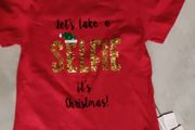 BNWT Christmas tshirt Age 10-11